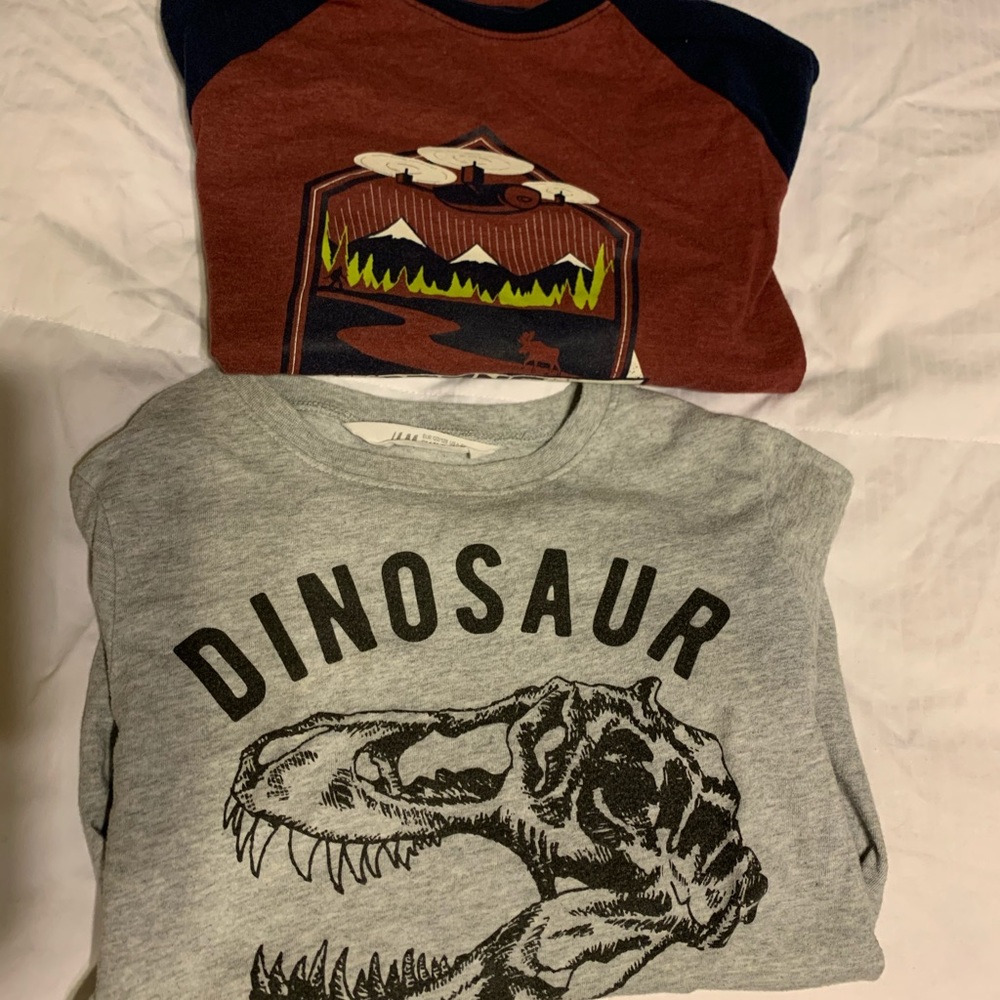 Boys Long-sleeved tees.